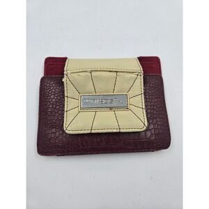 Nintendo DSi XL Show & Go Case - REd Faux LEather Vintage